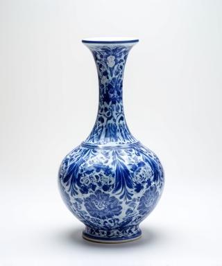 Handgeschilderde Delfts Blauwe Vaas